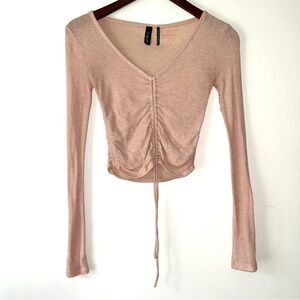 Urban‎ Outfitters Long Sleeve Adjustable Top